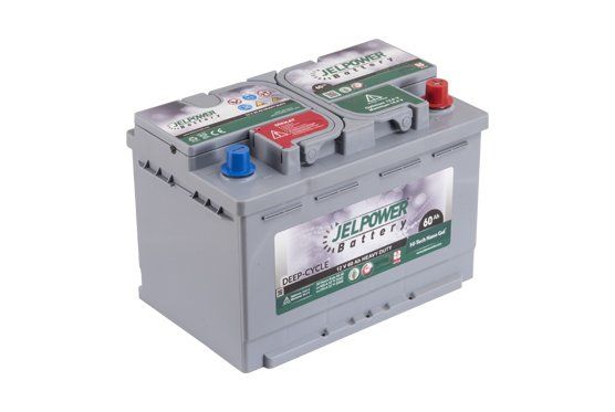 JelPower 12 Volt 60 AH Solar Jel Akü