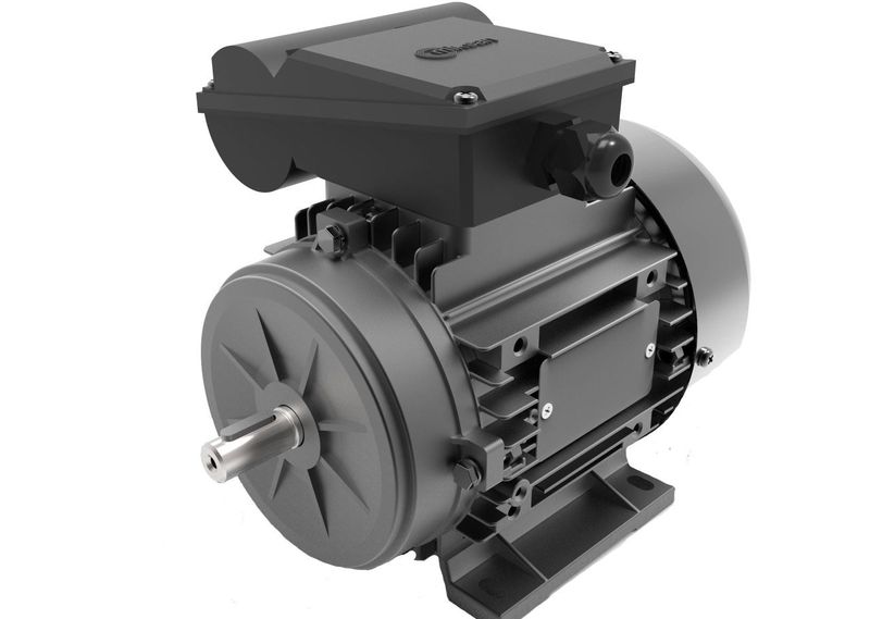 Miksan 0.75 KW Ayaklı Elektrik Motoru 220 Volt 1500 Devir 80 Gövde