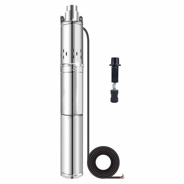 Water Sound 60 Volt 600 Watt Dc Solar Güneş Enerjili Fırçasız Dalgıç Pompa 97 mss 3 m³/h 4TG1.5-50 600W/60V