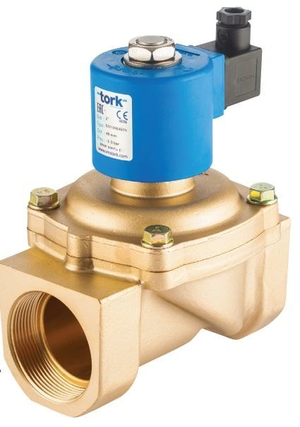 Tork S5078P Kompresör Solenoid Valf Pilot Kumandalı N.Kapalı Küçük Gövde