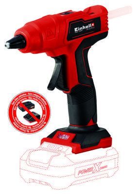 Einhell TE-CG 18 Li - Solo Akülü Silikon Mum Tabancası
