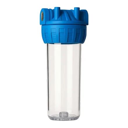 Filtek 10" Tekli Şeffaf Filtre Kabı 1/2"