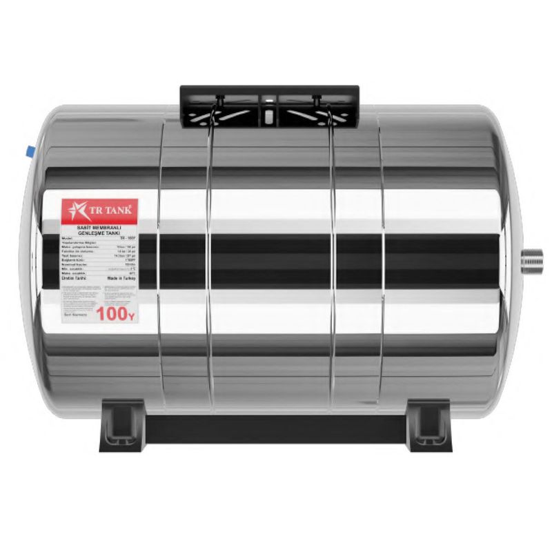TR TANK Paslanmaz Çelik Genleşme Tankı 100 Lt - 10 Bar