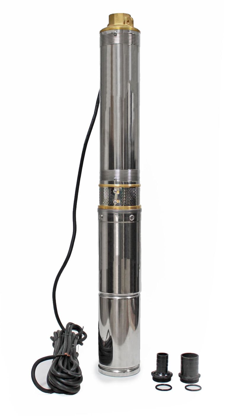 24 Volt 370 Watt Dc Solar Güneş Enerjili Fırçasız Kademeli Dalgıç Pompa 29 mss 4 m³/h