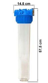 Aquafer 20 inç İp Sargılı Su Filtresi 1 inc 20 Mikron
