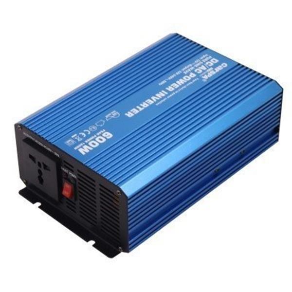 CARSPA Güneş Enerji Sistemi İnverteri, Solar Enerji İnverteri 600W-12V Tam Sinüs İnverter