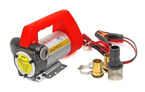 24 Volt Yağ ve Mazot Aktarma Pompası 40lt/dk