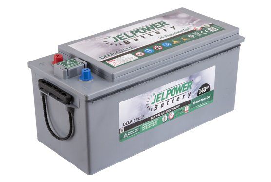 JelPower 12 Volt 143 AH Solar Jel Akü