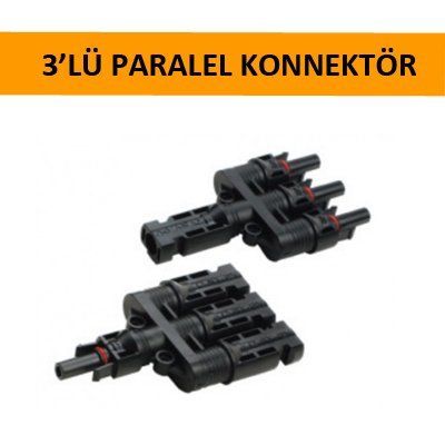 Solar Panel İçin 3Lİ T Branch