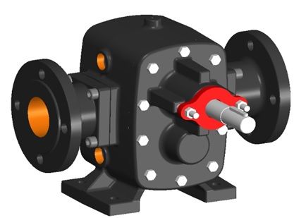 Huge Pump DT-201 Isı Ceketli Helis Dişli Pompa Yumuşak Salmastralı 25 m³/h