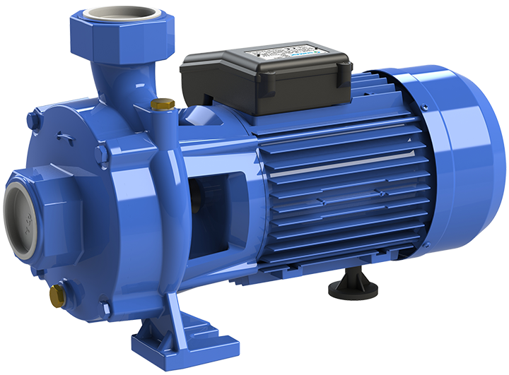 Sumak SMKT 550/2-S Sıcak Su Çift Kademeli Santrifüj Pompa 90°C Trifaze (380V) 5.5HP