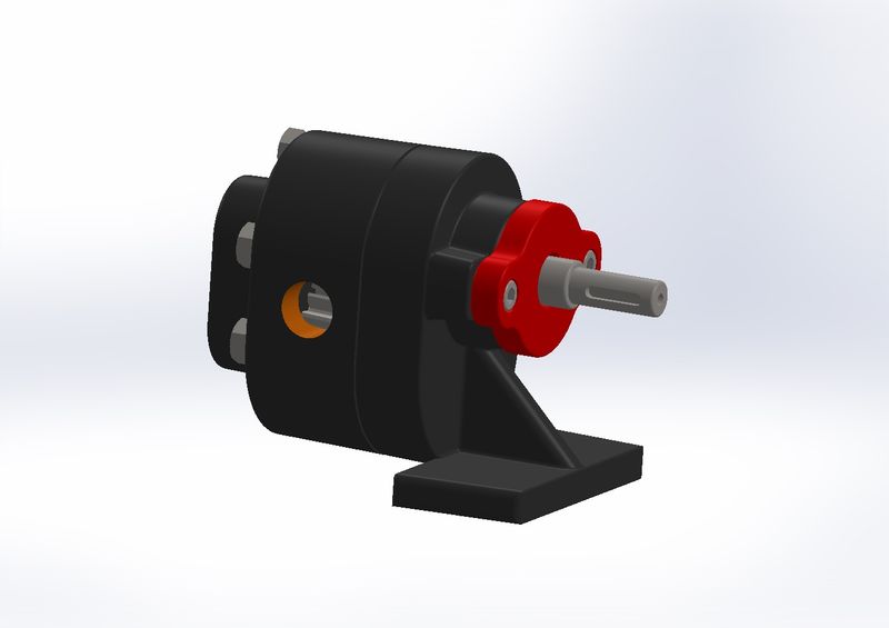 Huge Pump DT-050 Helis Dişli Pompa Keçe Sızdırmazlıklı 0,5 m³/h