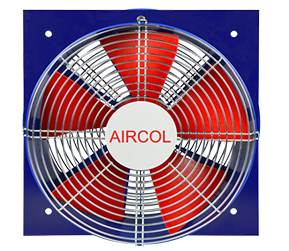AIRCOL S 500 Kare Plastik Gövdeli Sanayi Tipi Aspiratör Asitli ve Nemli Ortam Fanı