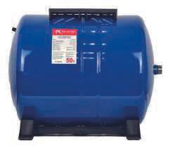 Nortek MAVİ SDS 100 H Sabit Membranlı Genleşme Tankı 100 Litre Yatık Ayaklı (Mavi) 10 Bar