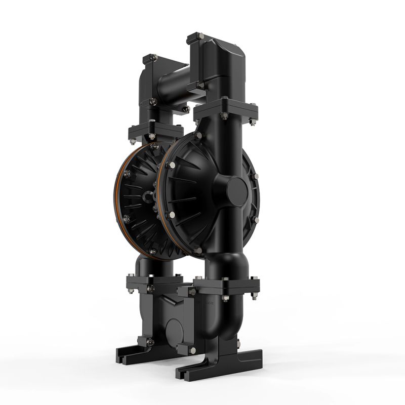 Huge Pump HP32 Klapeli Metal Gövdeli Havalı Diyaframlı Pompa 890 L/dk 3"