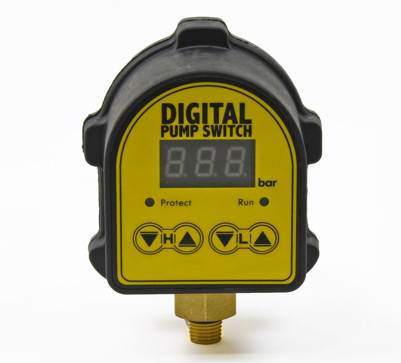 Dijital Basınç Şalteri Otomatiği 0.1-10 Bar Arası Hassas Ayar