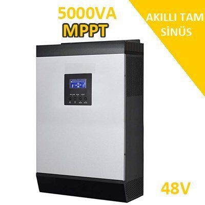 LEXRON Güneş Enerji İnverteri, Solar Enerji İnverteri, 5KVA 5000 Watt MPPTAkıllı İnverter