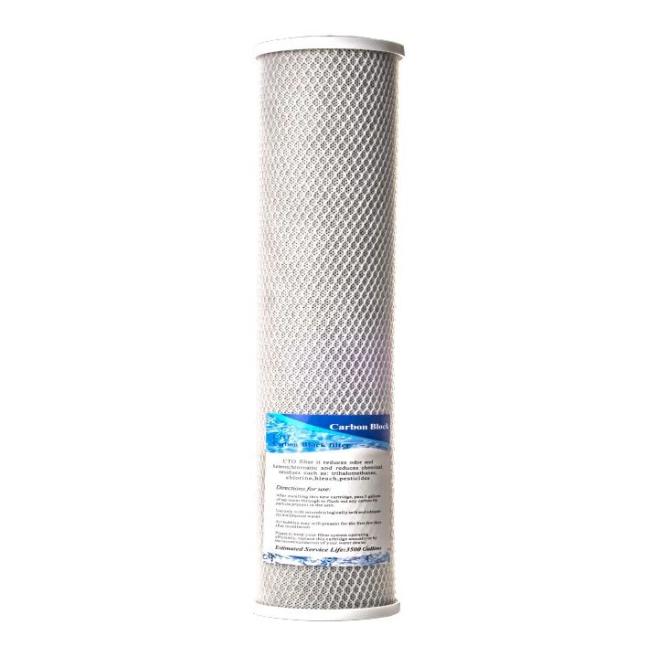 Filtek 20" Big Blue Blok Karbon Filtre Kartuşu
