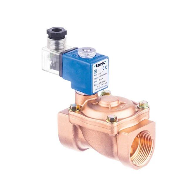 Tork S5040 Kompresör Solenoid Valf Pilot Kumandalı N.Kapalı 1/2'' - 0.35 - 16 Bar - 110 VAC
