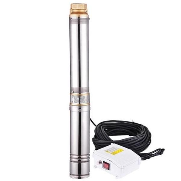 Vortex 1 Hp Dalgıç Pompa 3'' 75 mm Dış Çap 15 Metre Kablolu 54 mss 2.8 m³/h