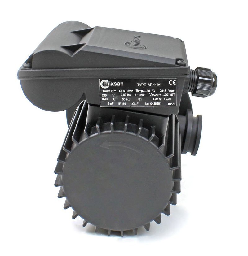 Miksan Ap 11 90 Watt Boryağ Pompası Trifaze 50 L/min H 5 mss Plastik Gövdeli