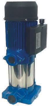 Nortek DMK-SS 605 T Çelik Fanlı Dik Milli Kademeli Pompa 1,6 HP 380V
