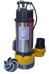 Nortek DVX 300 M Açık Fanlı Pis Su Foseptik Dalgıç Pompası 3 HP 220V