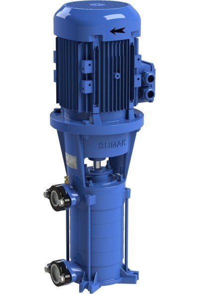 Sumak SHT 24/4 Trifaze Dik Milli Kademeli Pompa 5.5 Hp