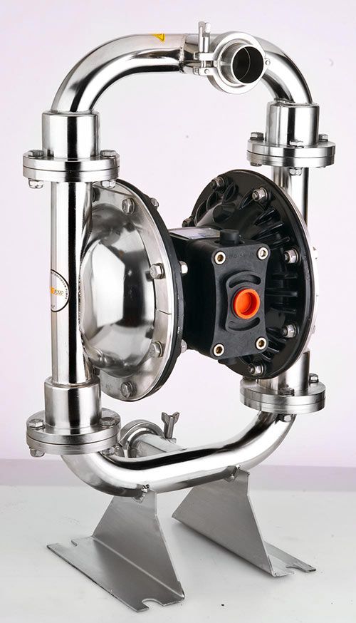 Huge Pump HP15 Hijyenik Havalı Diyaframlı Pompa 400 L/dk 1½"