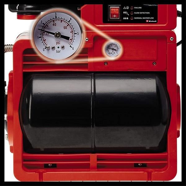 Einhell GE-WW 1246 N FS Akıllı Paket Hidrofor 5 Bar 4.6 m³/h 20 Lt Tanklı