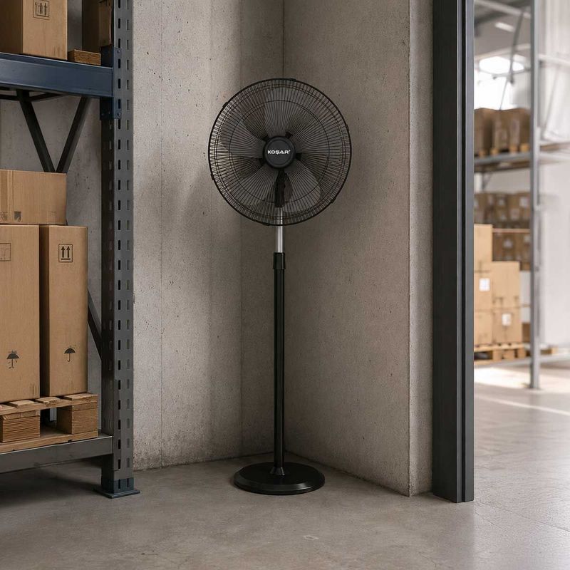 Koşar KSV-500 Sanayi Tipi Vantilatör Ayaklı Endüstriyel 50 cm