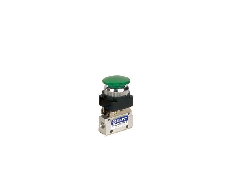 Jelpc MSV86321 Pnömatik Yön Kontrol Valfi 3/2 Mekanik Kontrollü