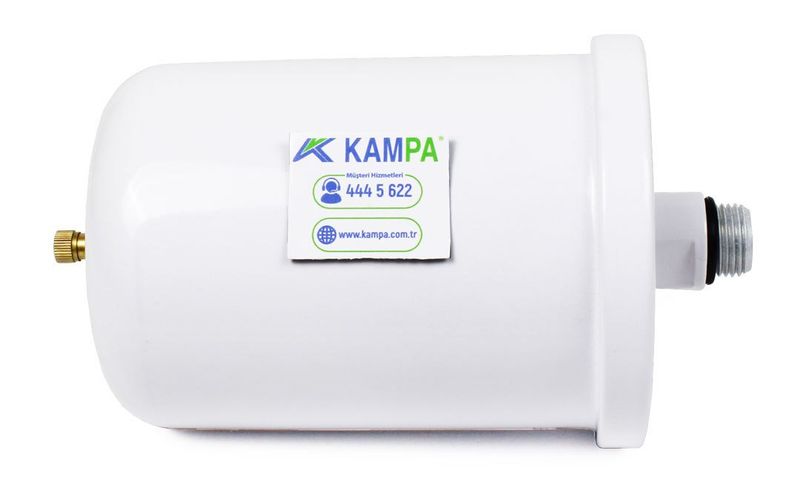 2 Litre Sıcak Su Genleşme Tankı 90 ℃ Patlamayan Tank