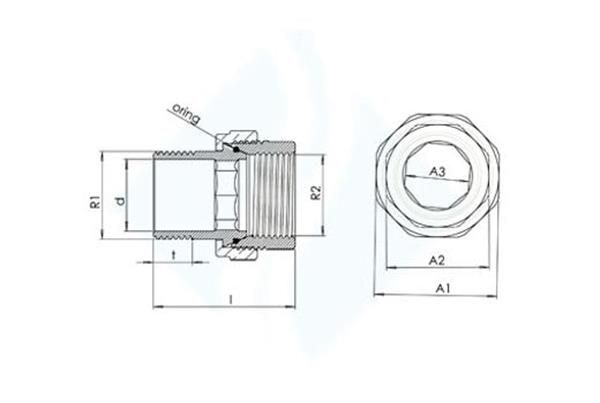 Düz Radyatör Rakoru TS 579 2''
