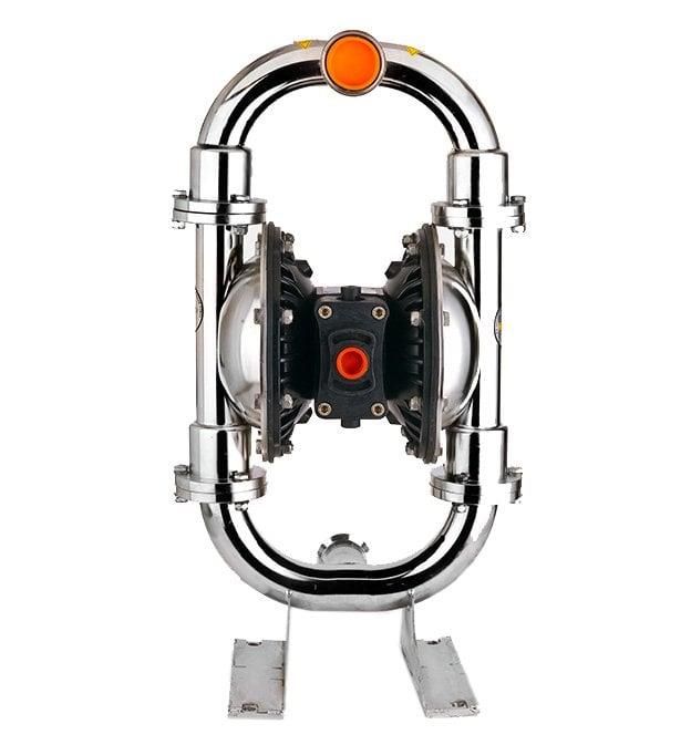 Huge Pump-Günalsan HP20 Paslanmaz Gövdeli Havalı Diyaframlı Pompa 560 Litre/Dakika 7 Bar 2''
