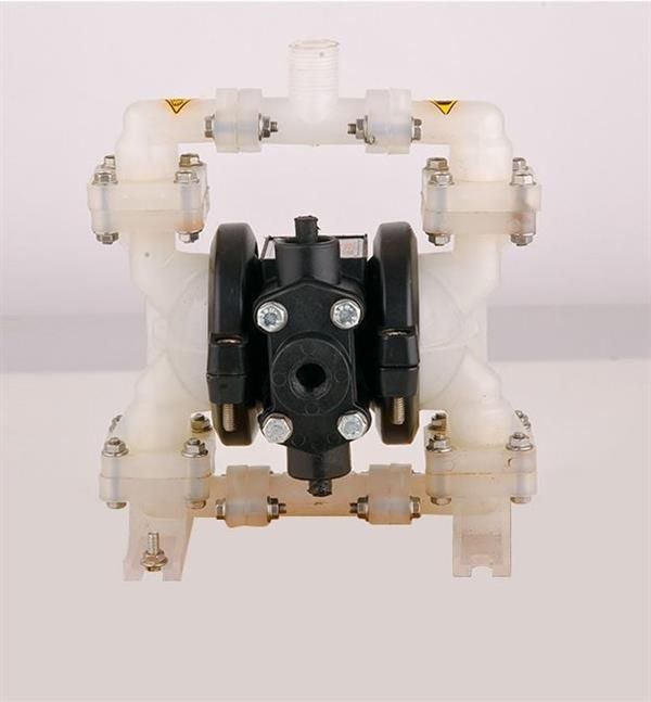 Huge Pump HP02 Plastik PVDF Gövdeli Diyaframlı Havalı Pompa 15 Litre/Dakika 7 Bar 1/4''