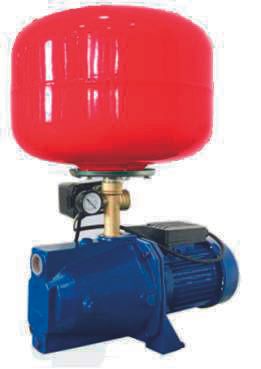 Nortek JSP 100 Paket Hidrofor 1 HP (24 Litre Dik Tanklı)