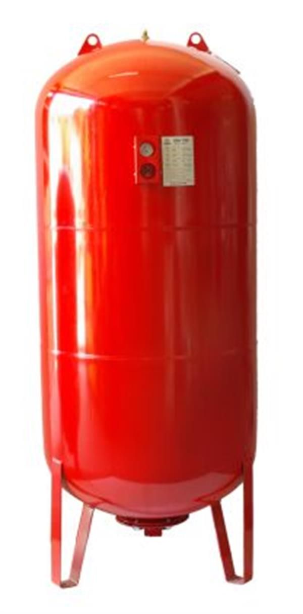 Hidrotank TD 1000 Dik Ayaklı Hidrofor Tankı 1000 LT Bağlantı Çapı 2''