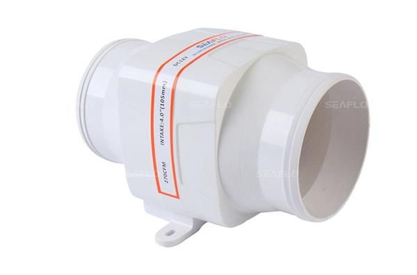 Seaflo SFIB2-270-02 24 Volt 100 mm Blower, Tekne ve Yat Kanal Tipi Fan Aspiratör