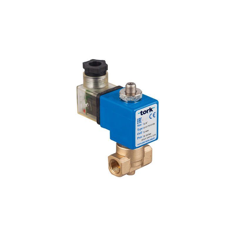 Tork S1017 Genel Maksat Solenoid Valf Direkt Çekmeli N.Açık