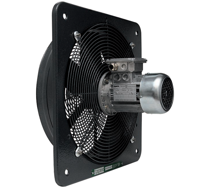 ATEX EF 500T Exproof Motorlu Duvar Tipi Aksiyel Fan 7200 m³/h 1130 RPM