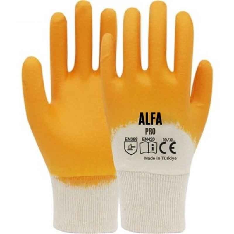 Alfa Pro İş Güvenliği Eldiveni - 1 Çift
