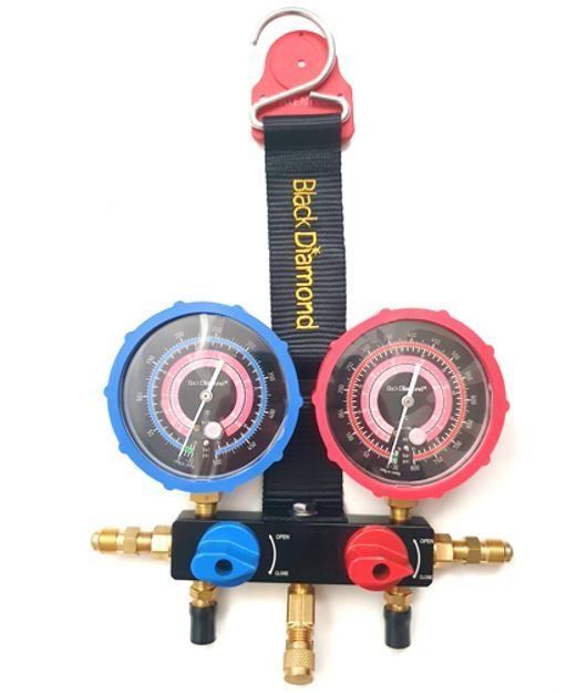 Black Diamond 29483 Küresel Vanalı Manifold (Basınç Saati) R32/410