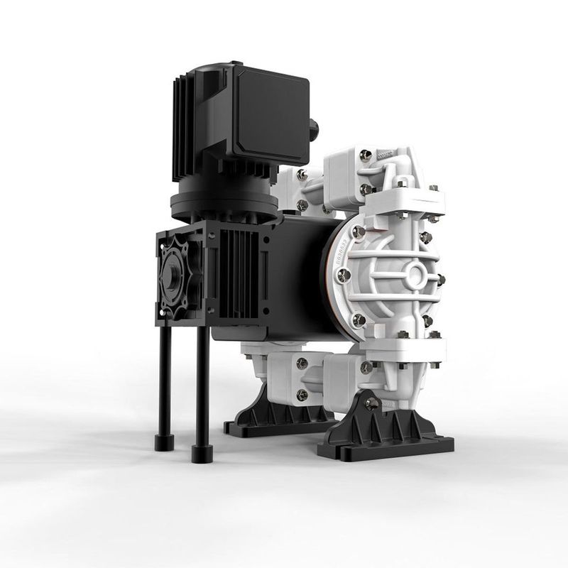 Huge Pump HP10 Plastik Gövdeli Elektrikli Diyaframlı Pompa 55 Litre/Dakika 2 Bar 1 inch Teflon - 220V
