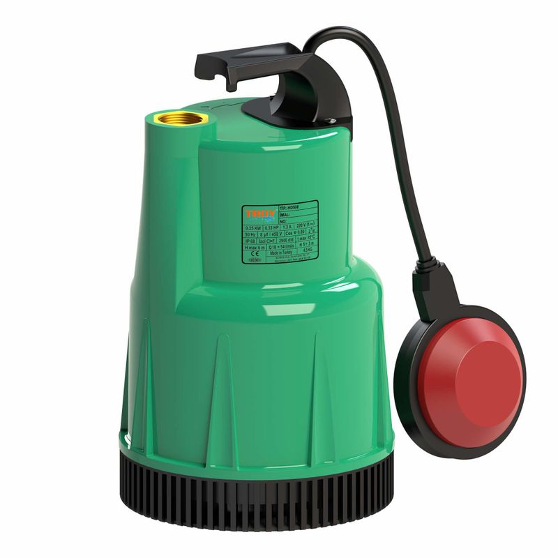Troy HD 700 Drenaj Dalgıç Pompa Monofaze (220V) 370 Watt