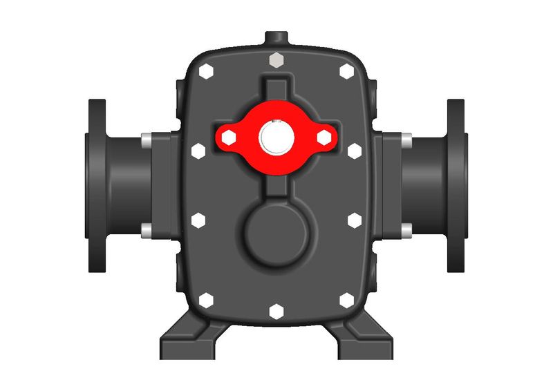 Huge Pump DT-300 Helis Dişli Pompa Yumuşak Salmastralı Flanşlı 50 m³/h