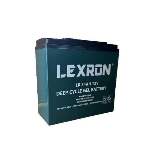 LEXRON 12V 14 AH Jel Akü, Güneş Enerji Aküsü, Solar Jel Akü