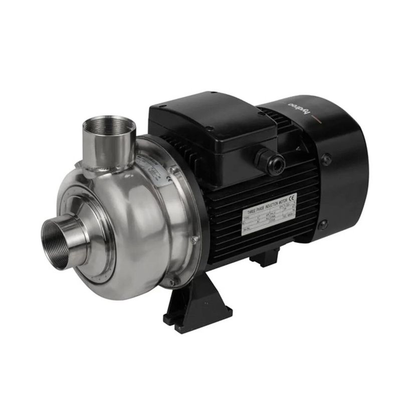 Hydroo MXO 30/2.2 Komple Paslanmaz AISI304 Açık Fanlı Santrifüj Pompa Trifaze 3 Hp 16 mss 35 m³/h