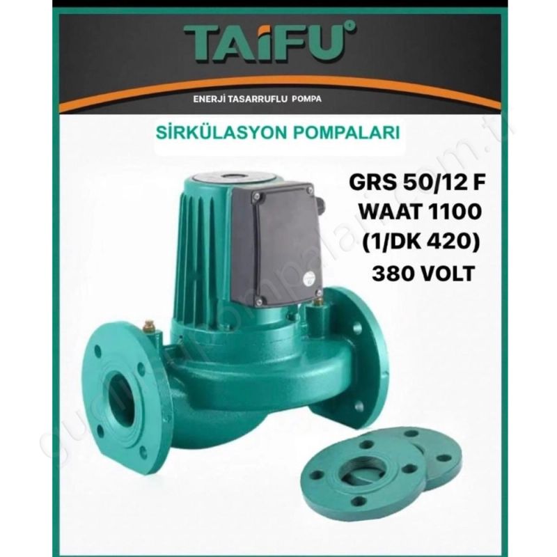Taifu Grs 50-12F Flanşlı Sirkülasyon Pompası