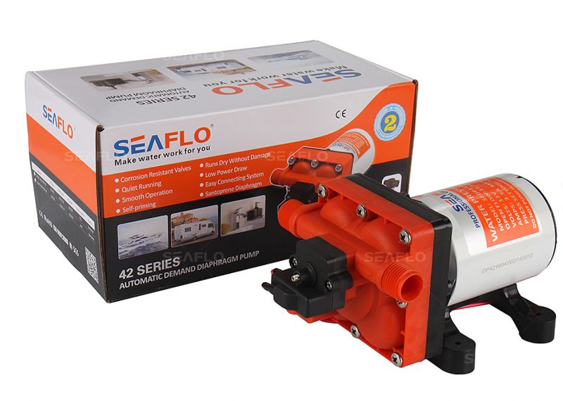 Seaflo Karavan, Tekne Hidroforu 24 Volt 11.3 lt/dak 45 psi 3.1 bar